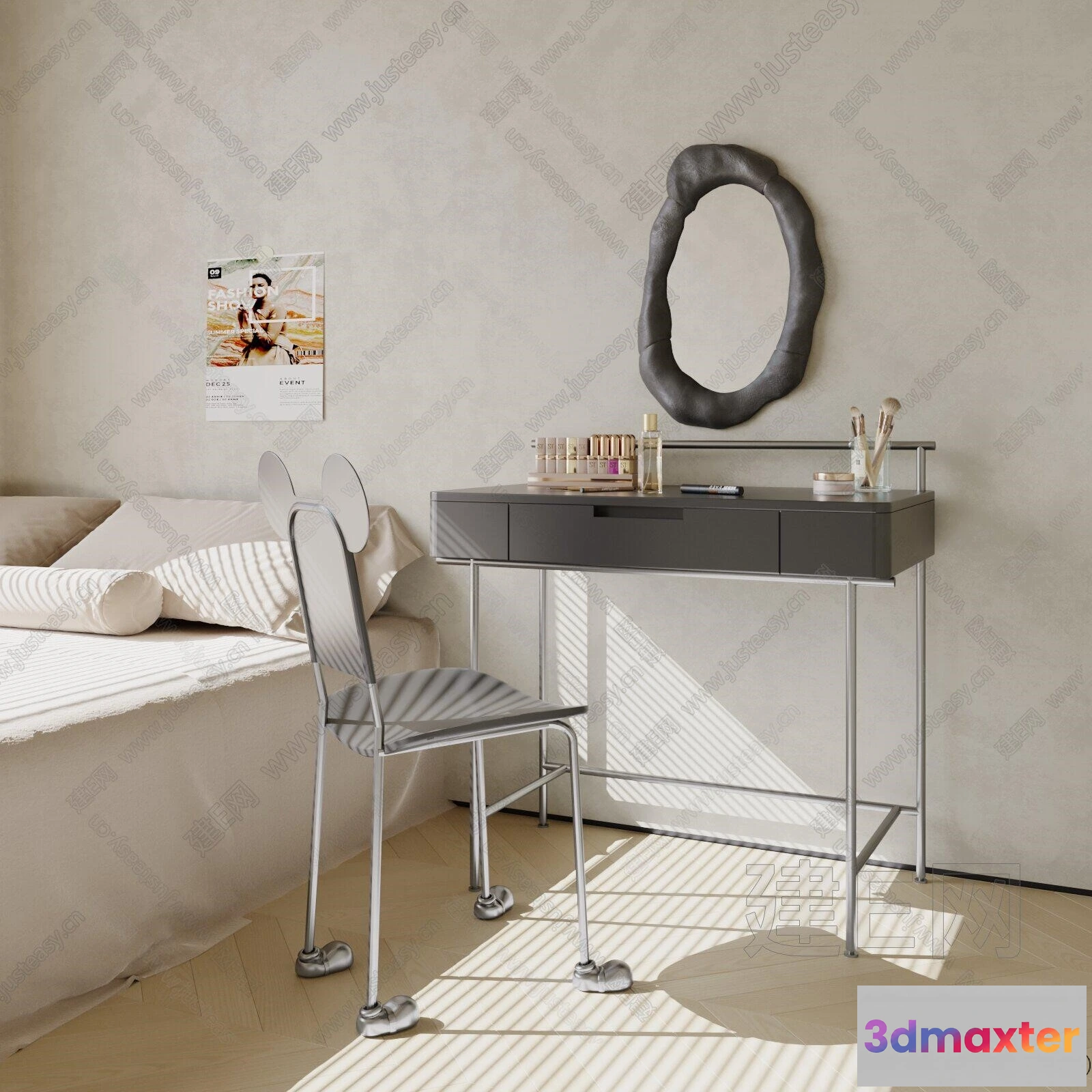 1377159 - Dressing Table - 3D Models - 3D Furniture Models for Interior - 025 3D Max