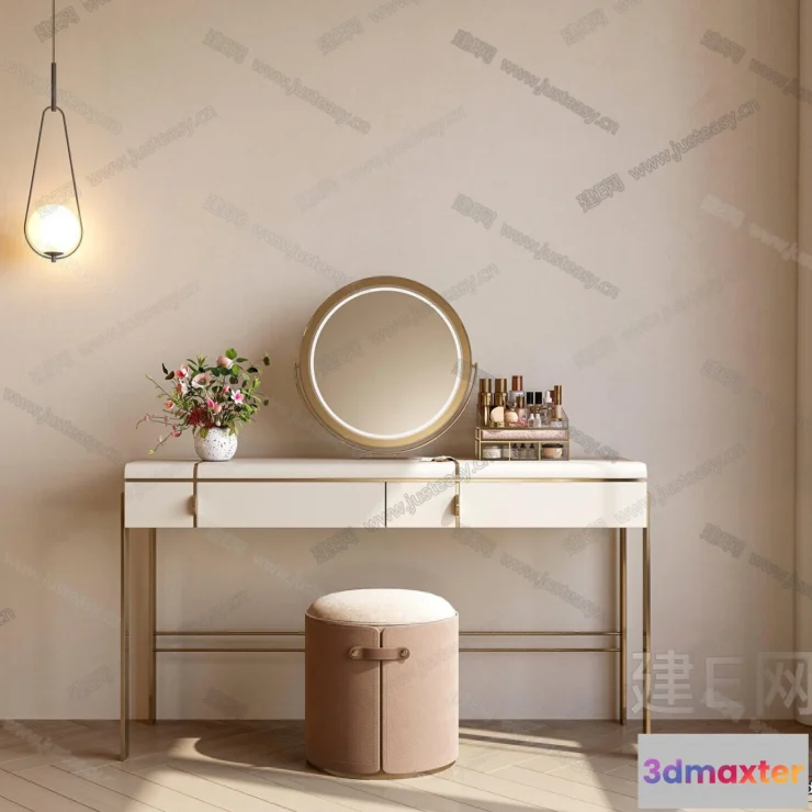 1377358 - Dressing Table - 3D Models - 3D Furniture Models for Interior - 028 3D Max