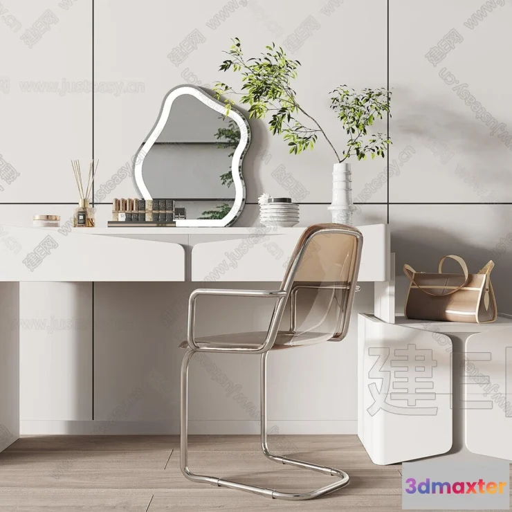 1378422 - Dressing Table - 3D Models - 3D Furniture Models for Interior - 044 3D Max