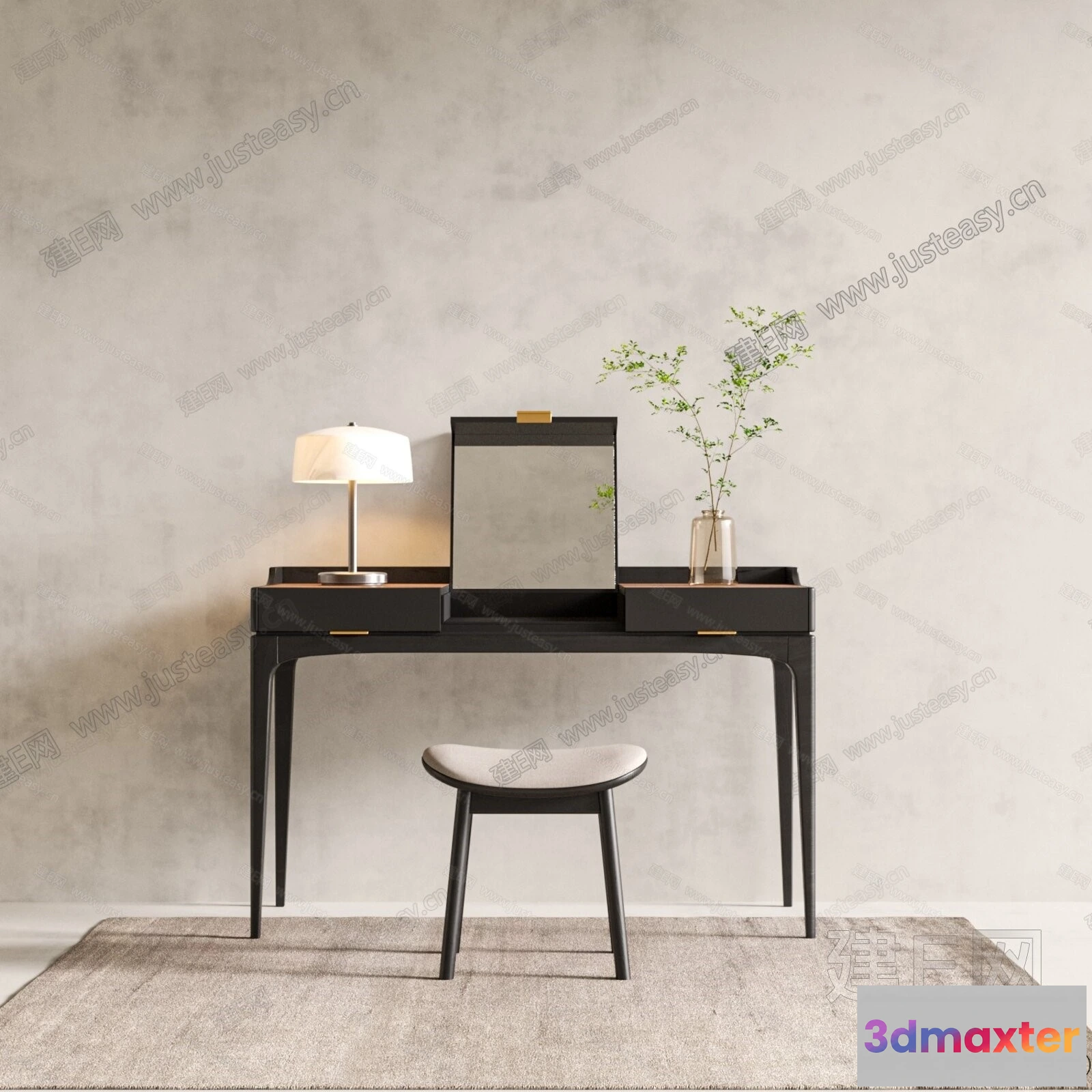 1378817 - Dressing Table - 3D Models - 3D Furniture Models for Interior - 050 3D Max