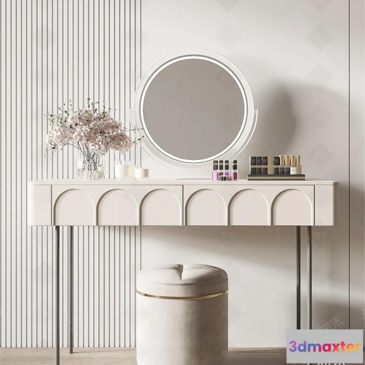 1379030 - Dressing Table - 3D Models - 3D Furniture Models for Interior - 053 3D Max