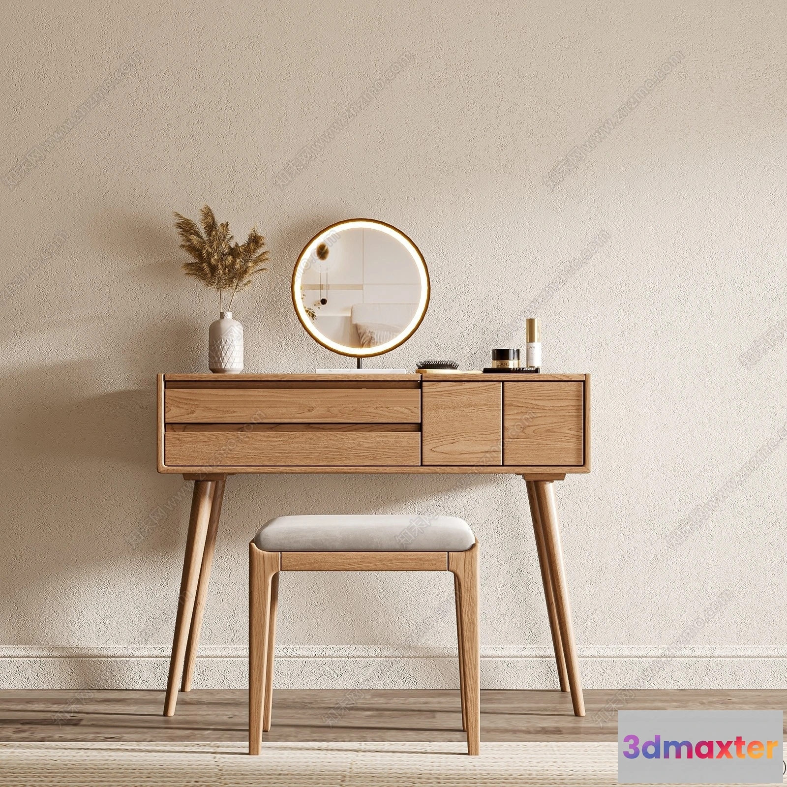 1379167 - Dressing Table - 3D Models - 3D Furniture Models for Interior - 055 3D Max