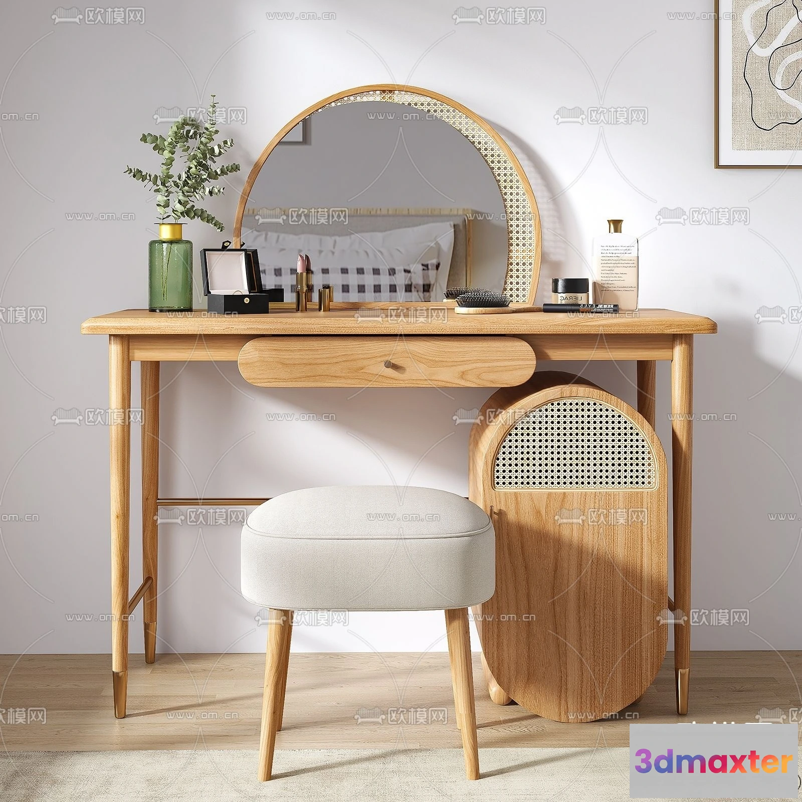 1379304 - Dressing Table - 3D Models - 3D Furniture Models for Interior - 057 3D Max