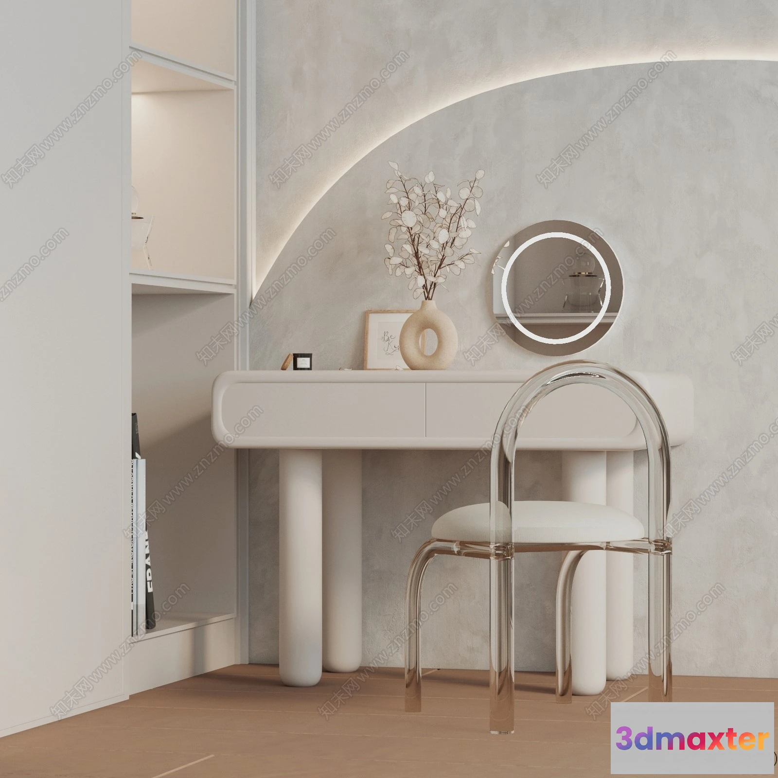 1379500 - Dressing Table - 3D Models - 3D Furniture Models for Interior - 060 3D Max