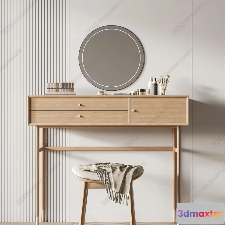 1379637 - Dressing Table - 3D Models - 3D Furniture Models for Interior - 062 3D Max