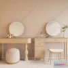 1380130 - Dressing Table - 3D Models - 3D Furniture Models for Interior - 069 3D Max