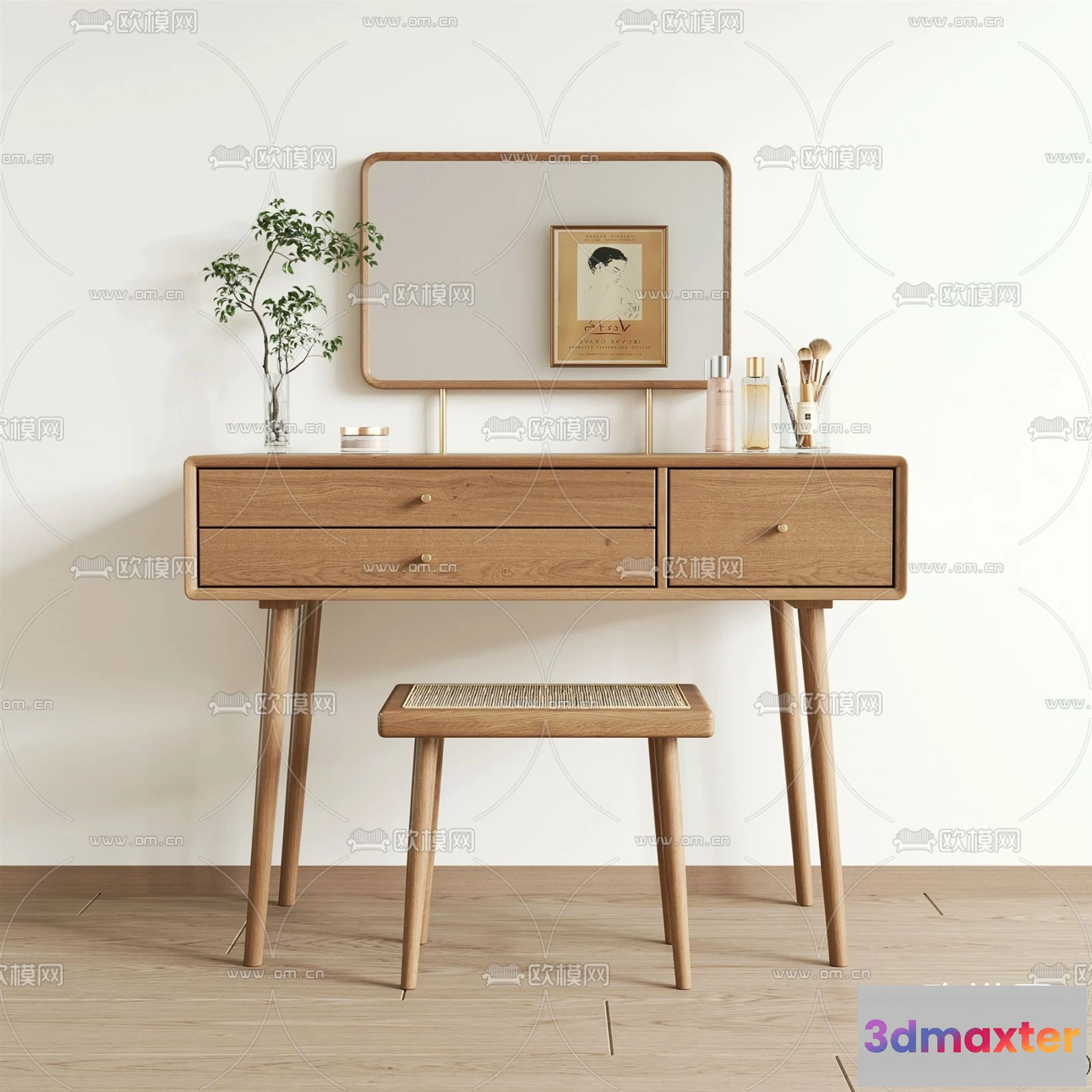 1380325 - Dressing Table - 3D Models - 3D Furniture Models for Interior - 072 3D Max