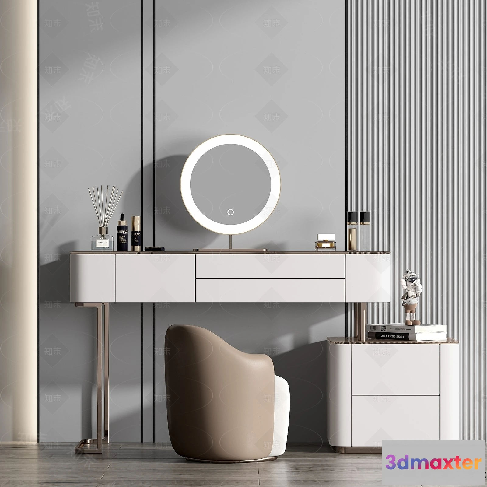 1380915 - Dressing Table - 3D Models - 3D Furniture Models for Interior - 081 3D Max