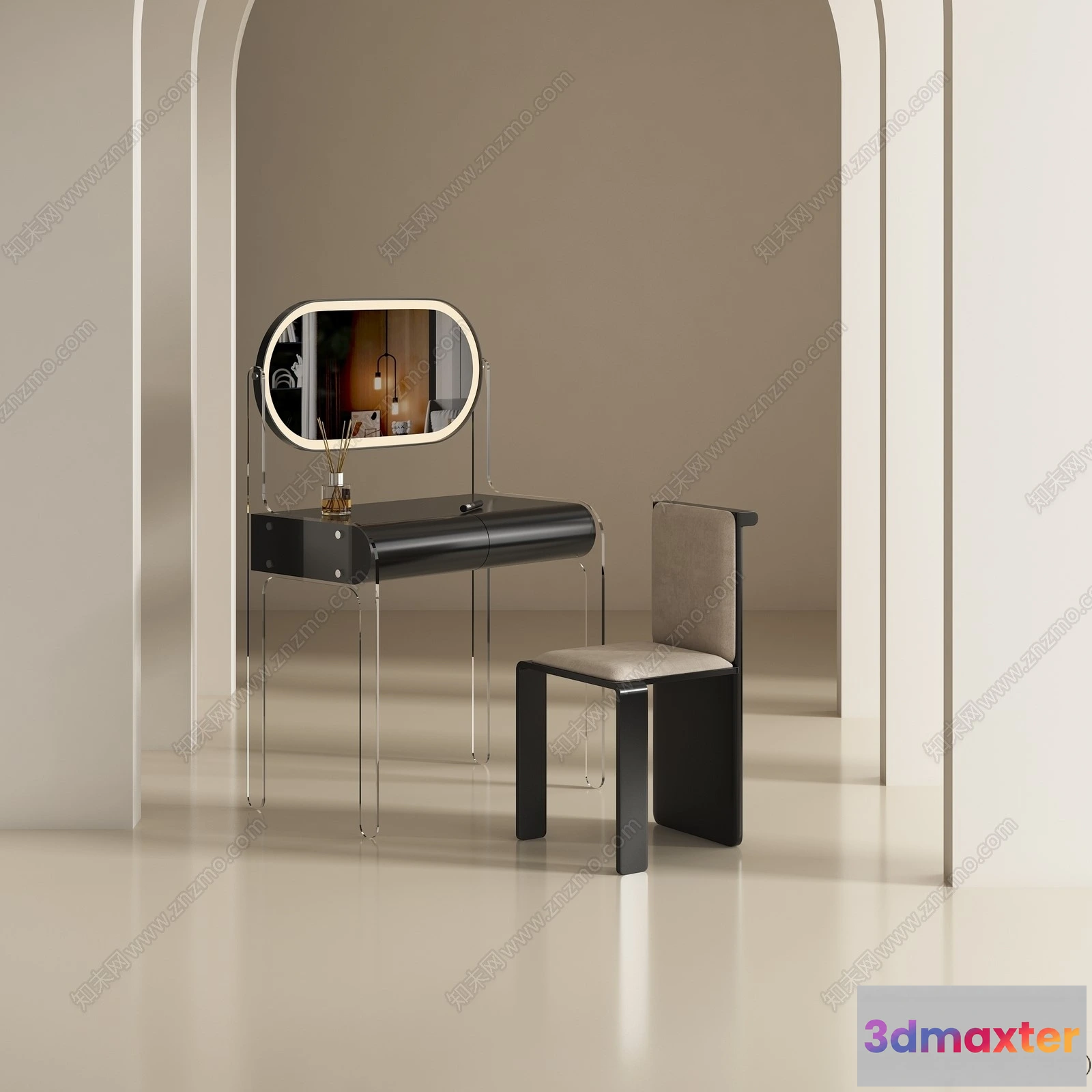 1381060 - Dressing Table - 3D Models - 3D Furniture Models for Interior - 083 3D Max