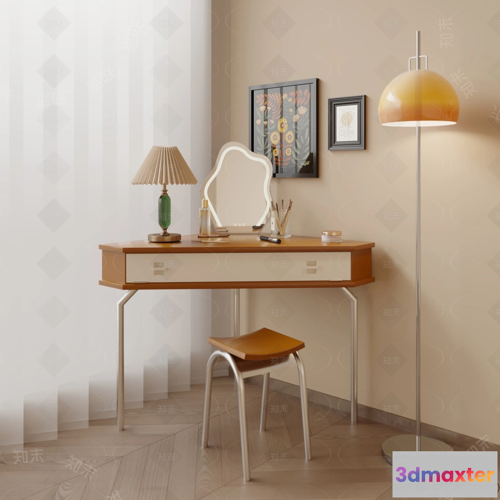 1381635 - Dressing Table - 3D Models - 3D Furniture Models for Interior - 092 3D Max