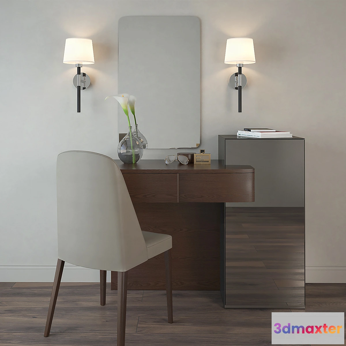 1399134 - Toilet table and chair SMA 3D Max