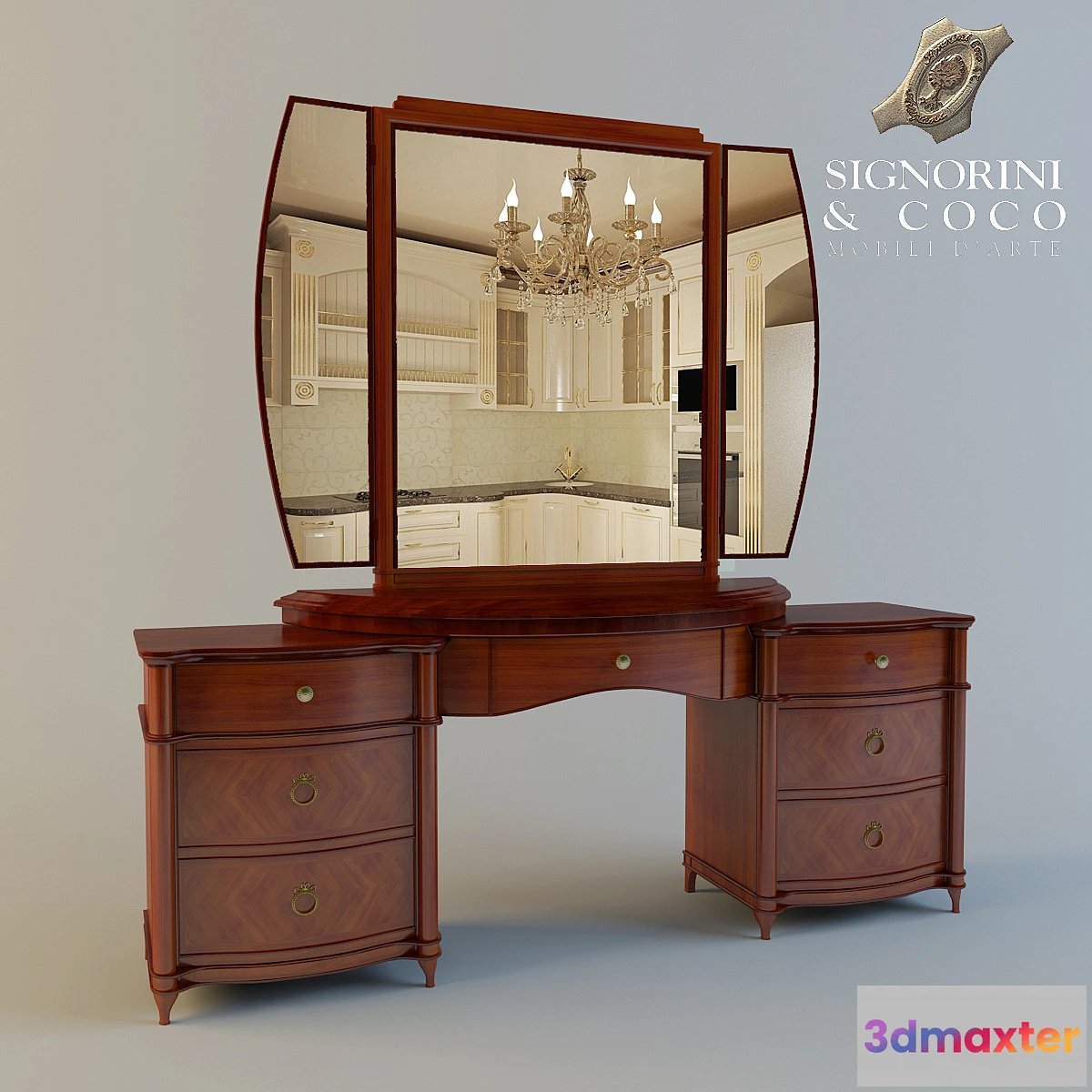 1404378 - Trumeau Signorini & Coco Carlotta 3D Max