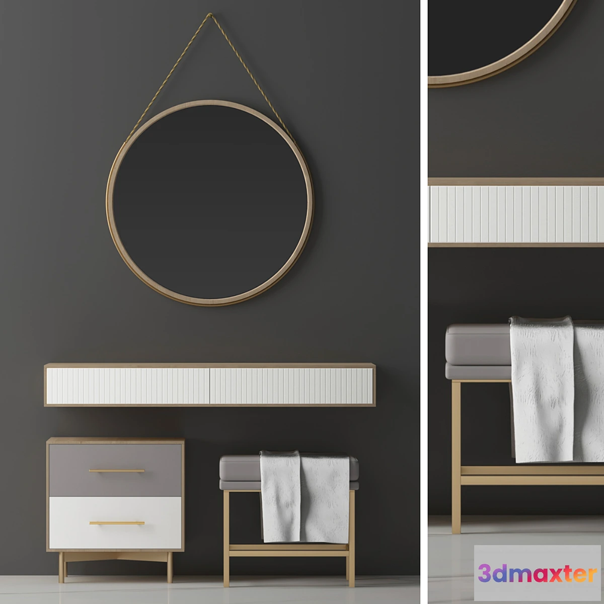 1410074 - Dressing table 4 3D Max