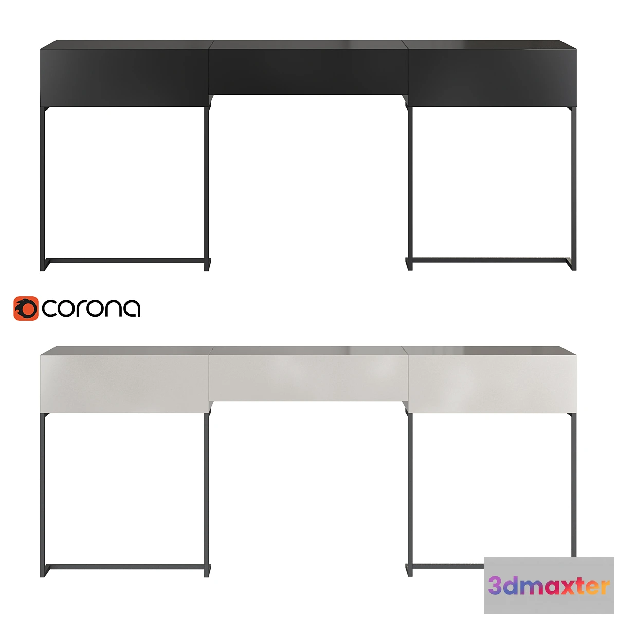 1418996 - GALA Febal Casa  Dressing table 3D Max