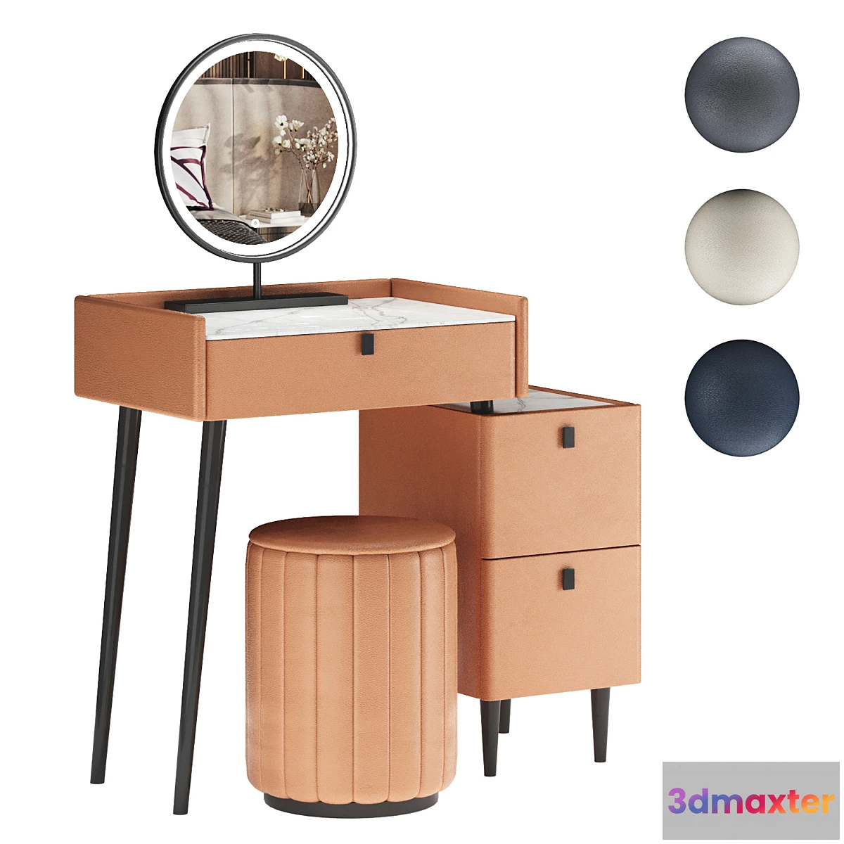 1434142 - Dressing table “Vermont” 3D Max