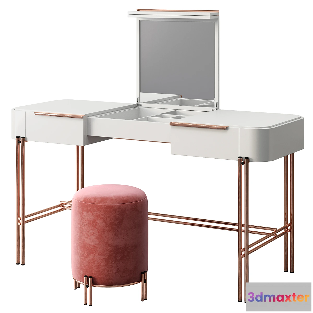 1437130 - Dressing table BAMBOO by Praddy 3D Max