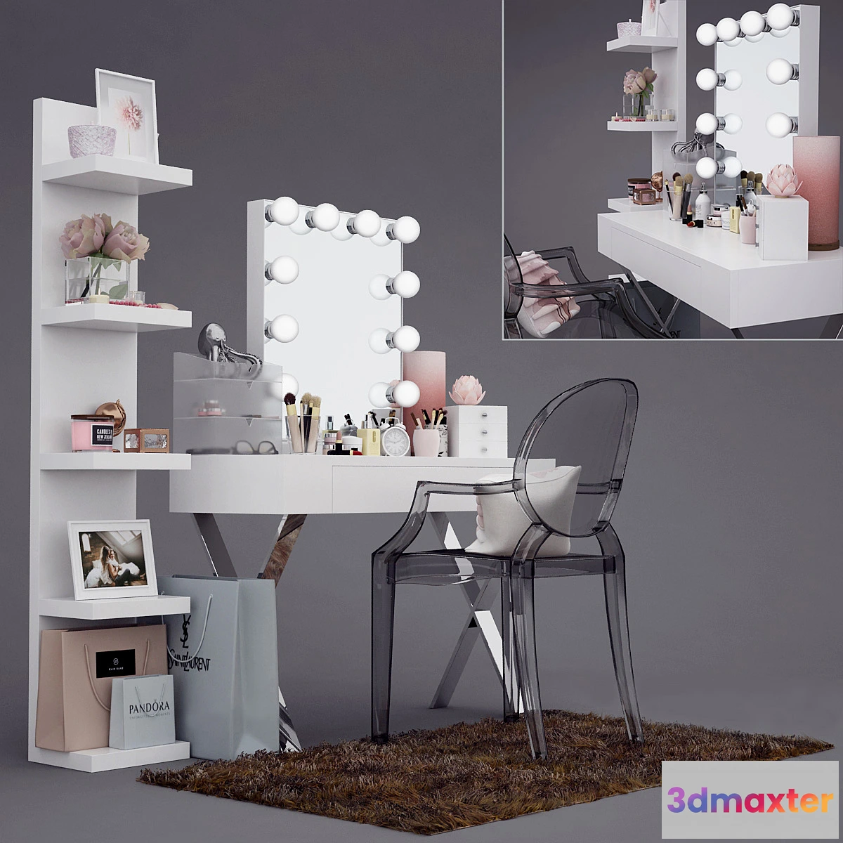 1437626 - Dressing table I Dressing table 3D Max