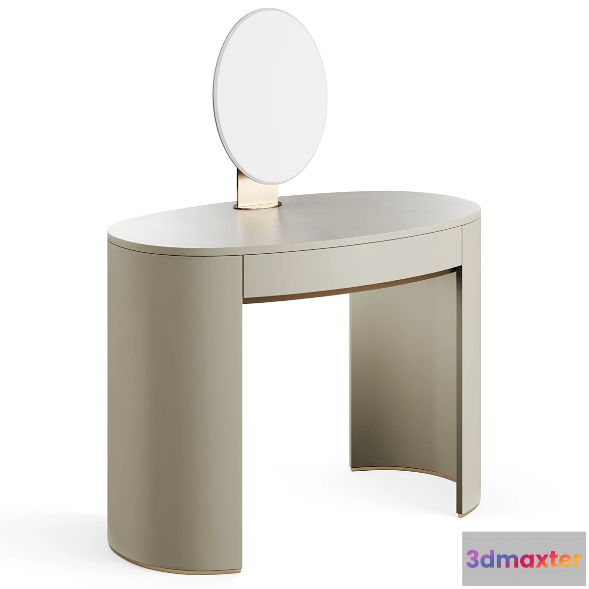 1464092 - Fendi Asja Lady Desk With Mirror 3D Max