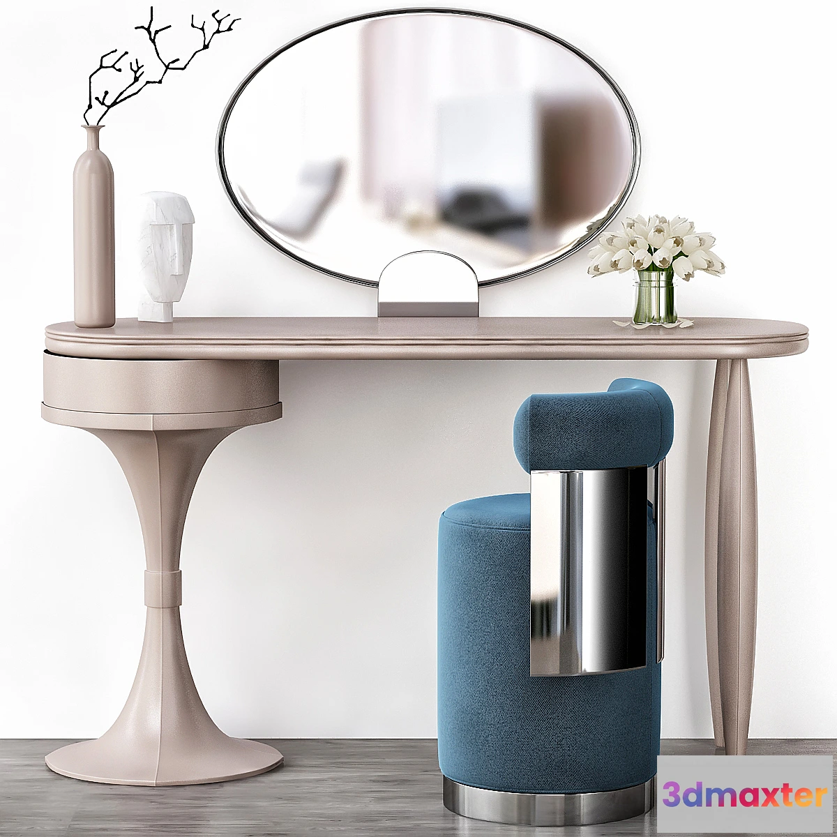 1473380 - Cornelio Cappellini - Toilet table (low poly) 3D Max