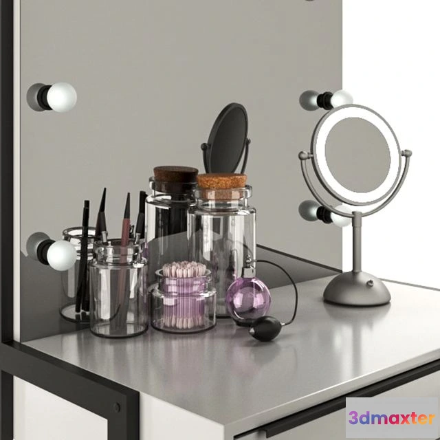 1537936 - Makeup artist table 3D Max