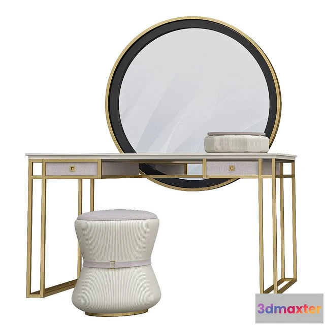 1538036 - Metal vanity table 3D Max