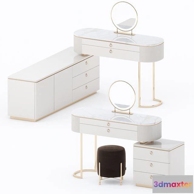 1541811 - Dressing table (2 modifications) 3D Max