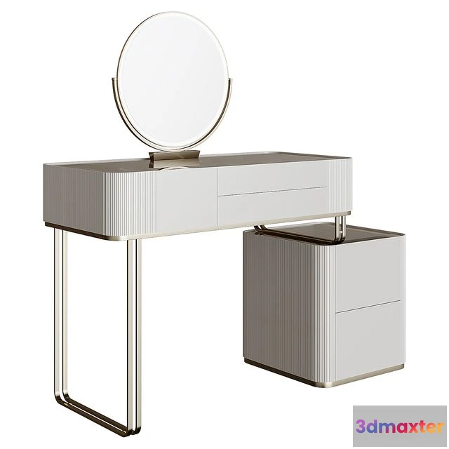 1560176 - Dressing table Drawer Makeup Vanity Set 3D Max