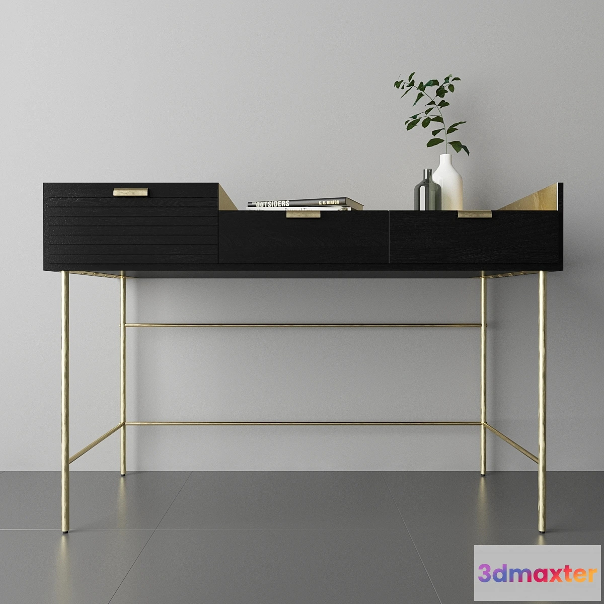 555879 - JAGGER Drawer Desk _ Maisonsdumonde