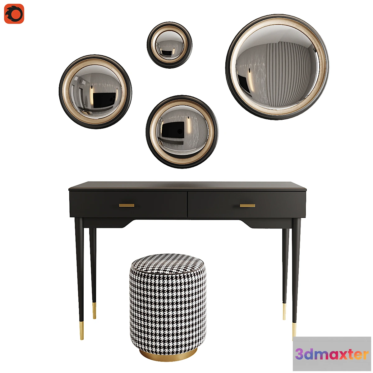 555885 - Dressing table NOVANI la redoute