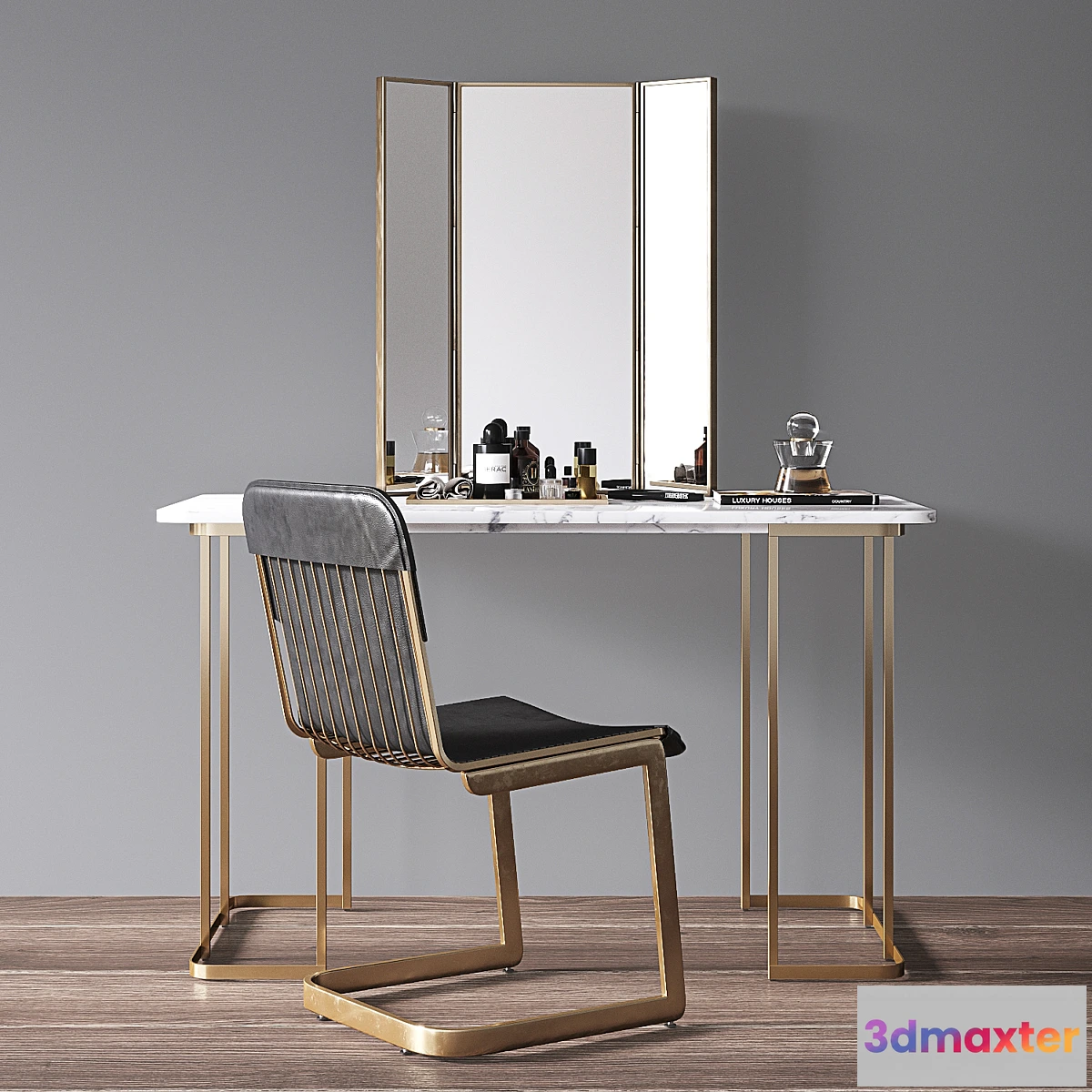 610585 - CB2 Dressing table set