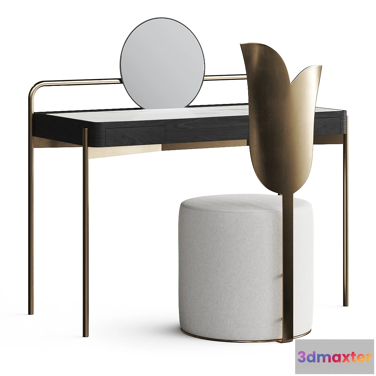 610675 - Secolo Roll Desk & Giordino Botanico Chair