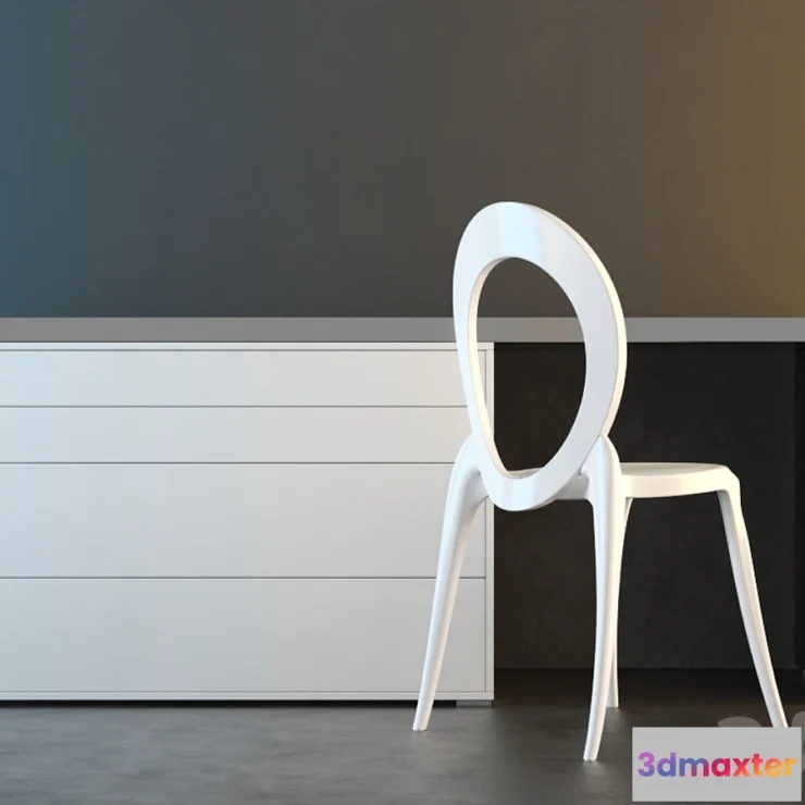 635045 - Dressing table and chair DOC MOBILI