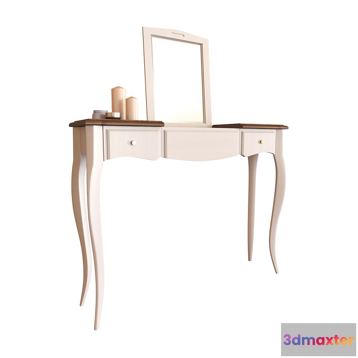 655479 - Make-up table with mirror ST9309 Leontina