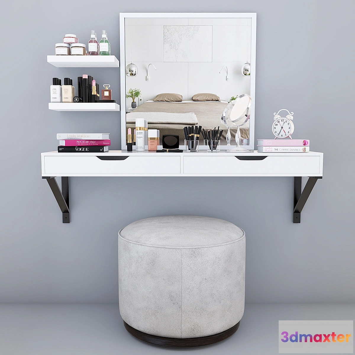 658371 - Dressing table decor set