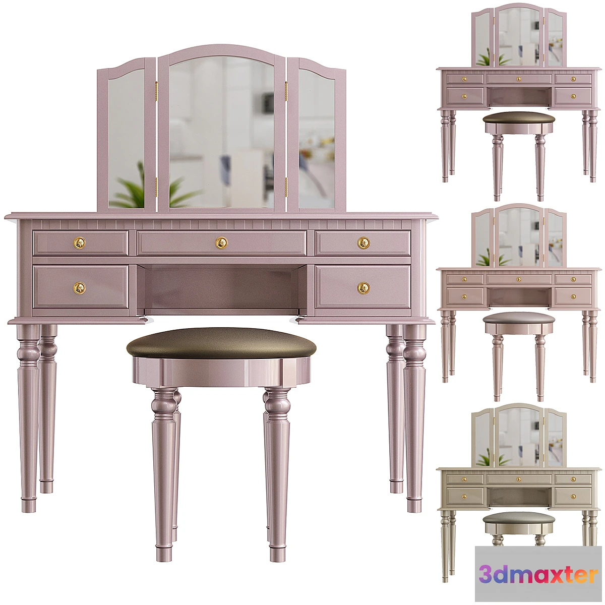 700756 - Brookland vanity set with mirror