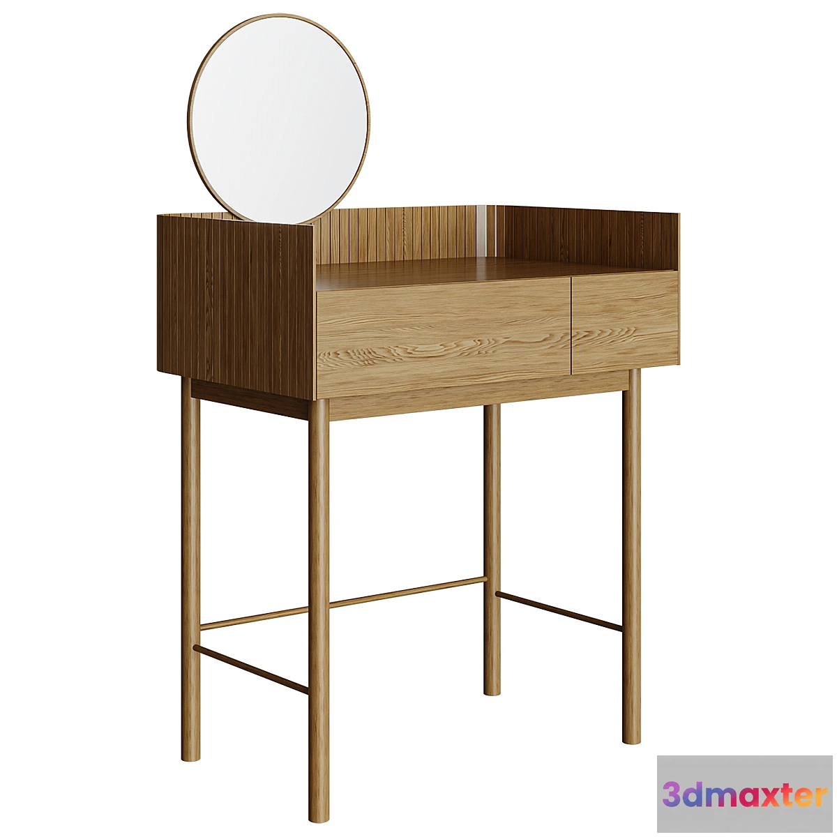 700804 - Dressing table with 2 drawers Lazar