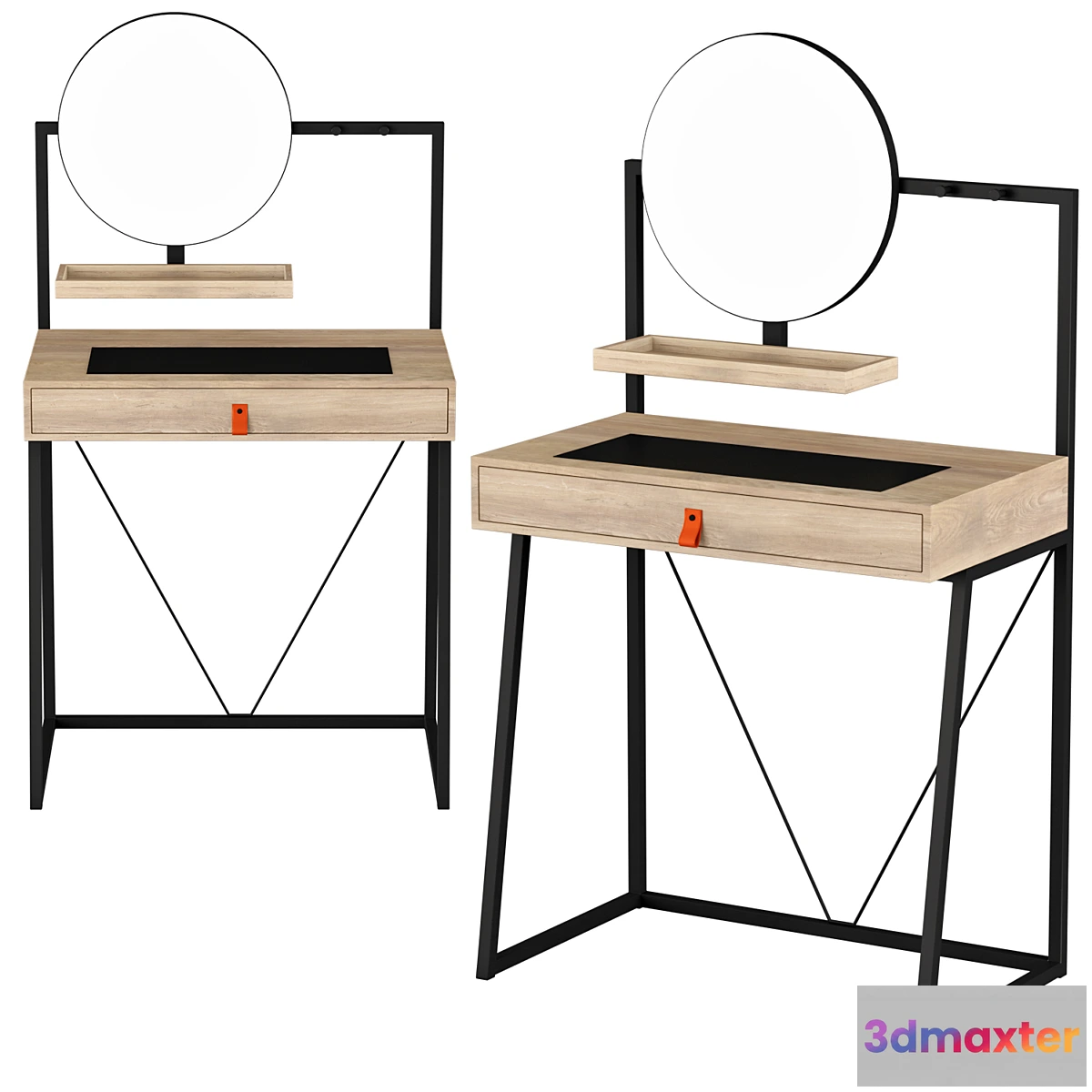 729920 - Dressing table with drawer LOU  BUT  Coiffeuse avec tiroir LOU - No.2