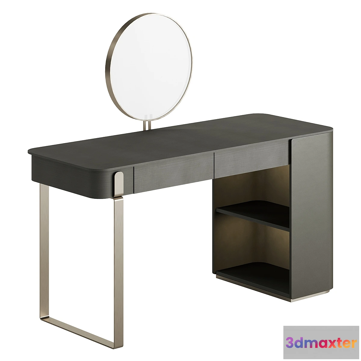 782026 - Parisienne Capital with Mirror Lady Desk - No.2
