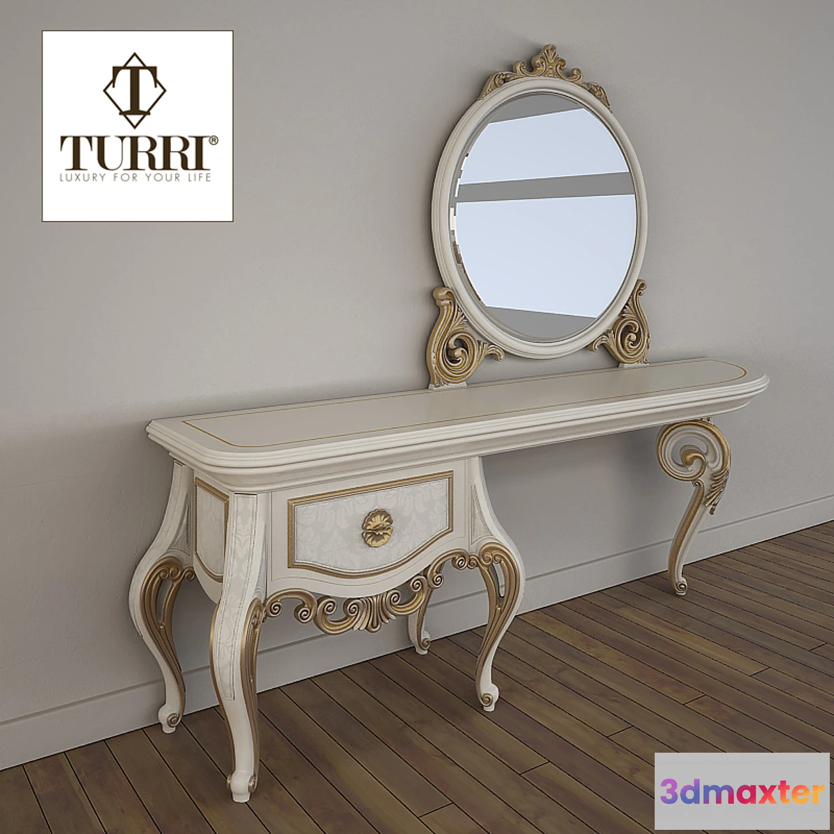 797742 - Dressing table Turri Baroque TC153L - No.2