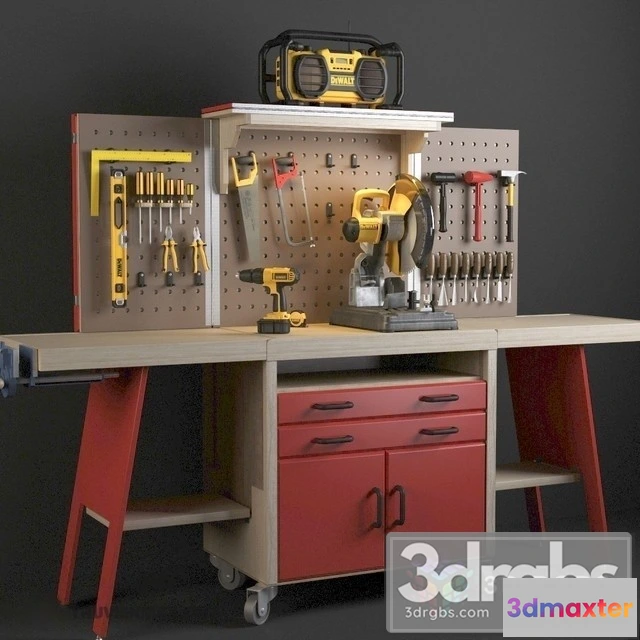 951538 - De Walt Dressing Table