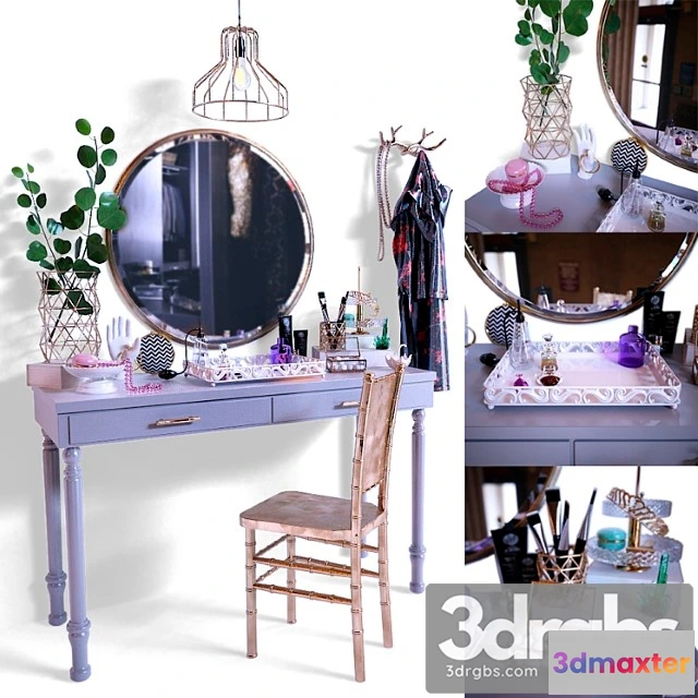 951648 - Dressing table with decorative filling 2