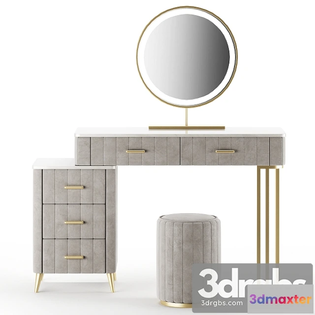 951706 - Homary Makeup Vanity Table