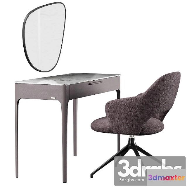 951754 - Mara Dressing Table Roma Furman Armchair