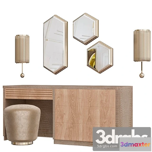 951768 - Pandora upholstered pouf by caroti 2