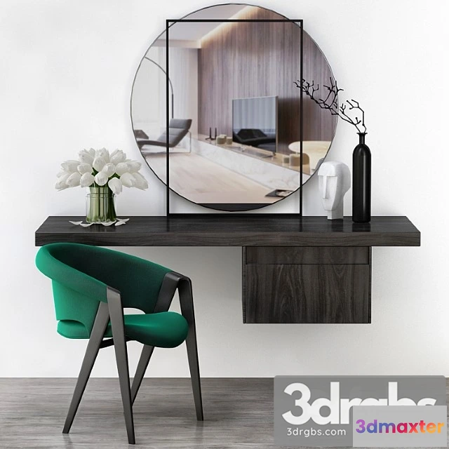 951822 - Toilet table - minotti (low poly) 2