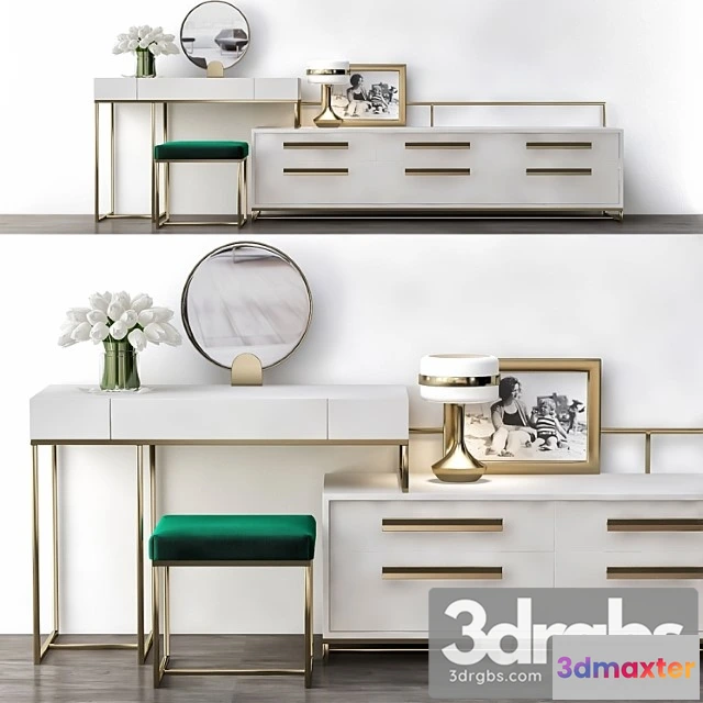 951824 - Toilet table - turri (low poly) 2