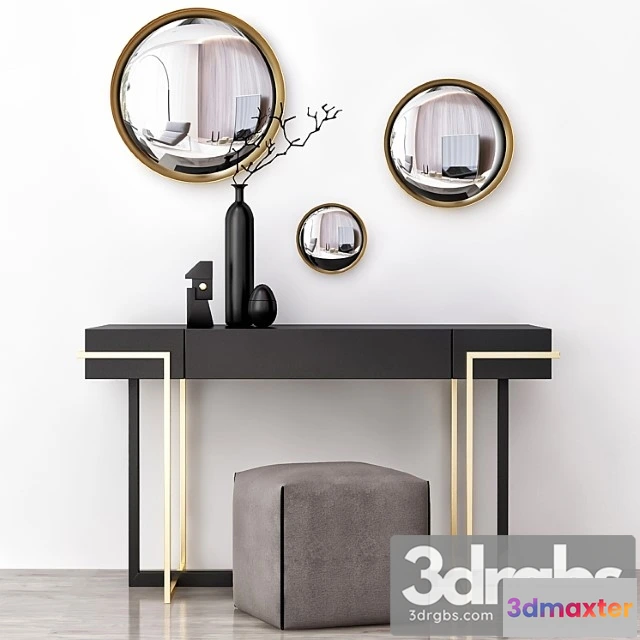 951840 - Vanity - toilet table (low poly) 2