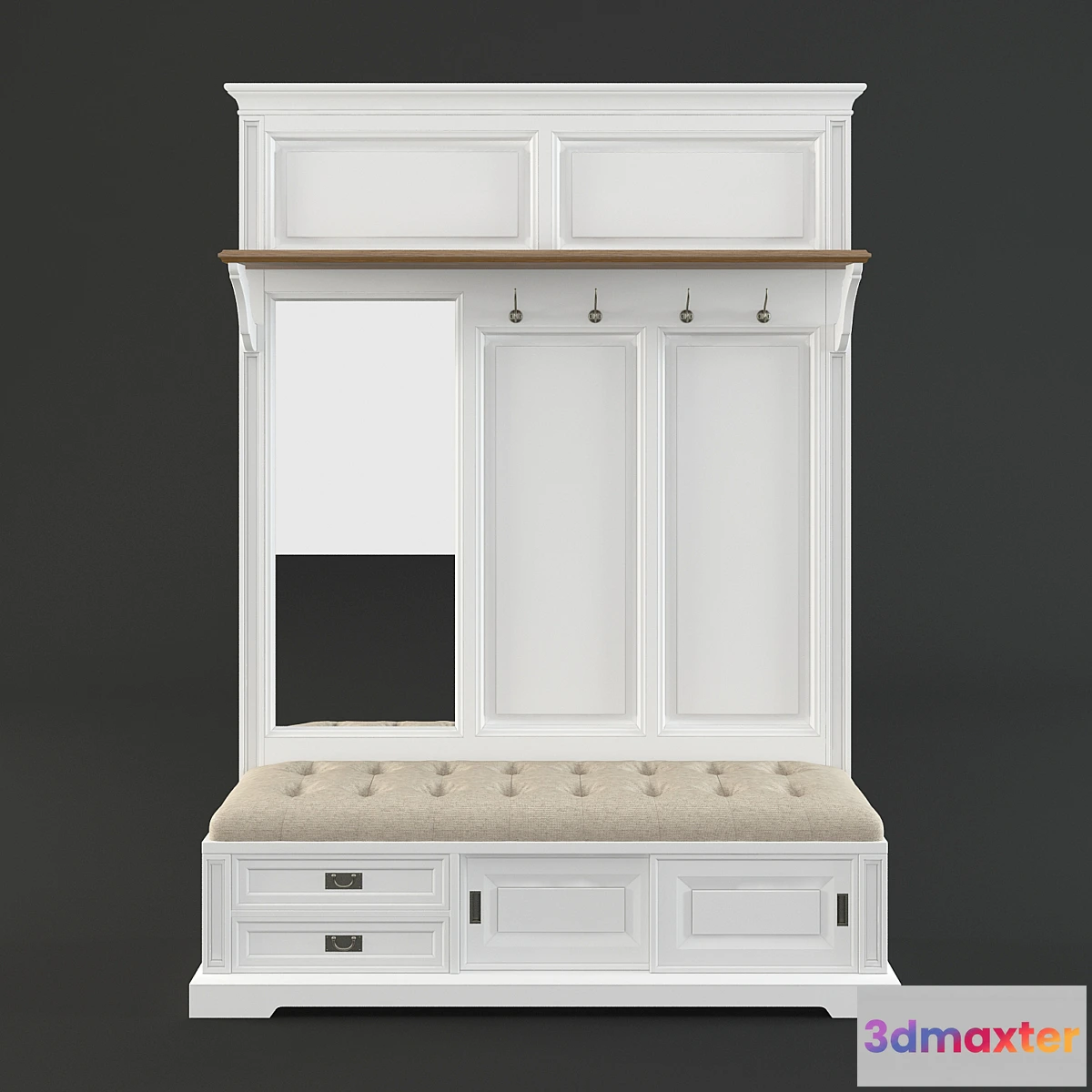 1291029 - Lehome Hallway Clothes Storage 3D Max