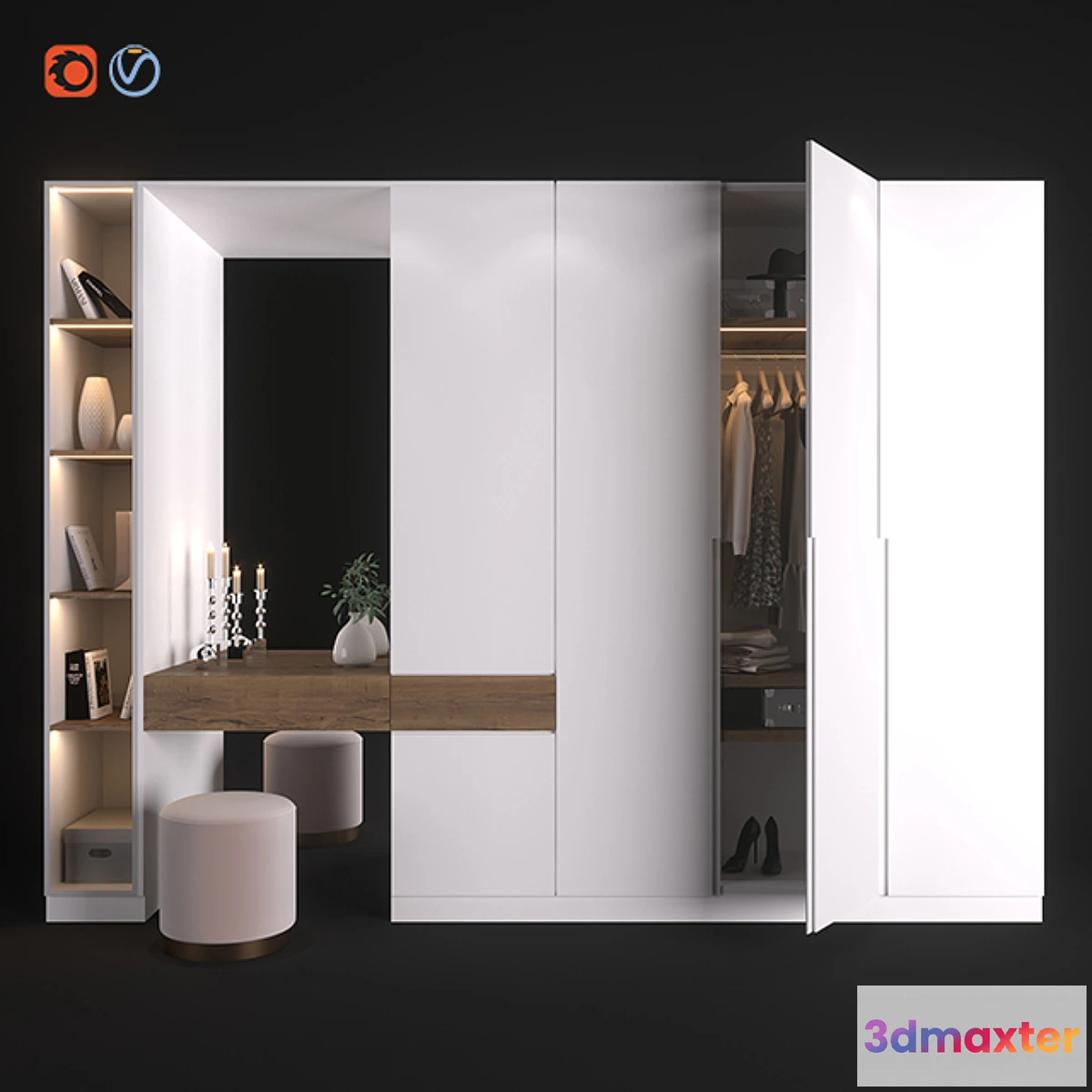 1294587 - Furniture composition 5 3D Max