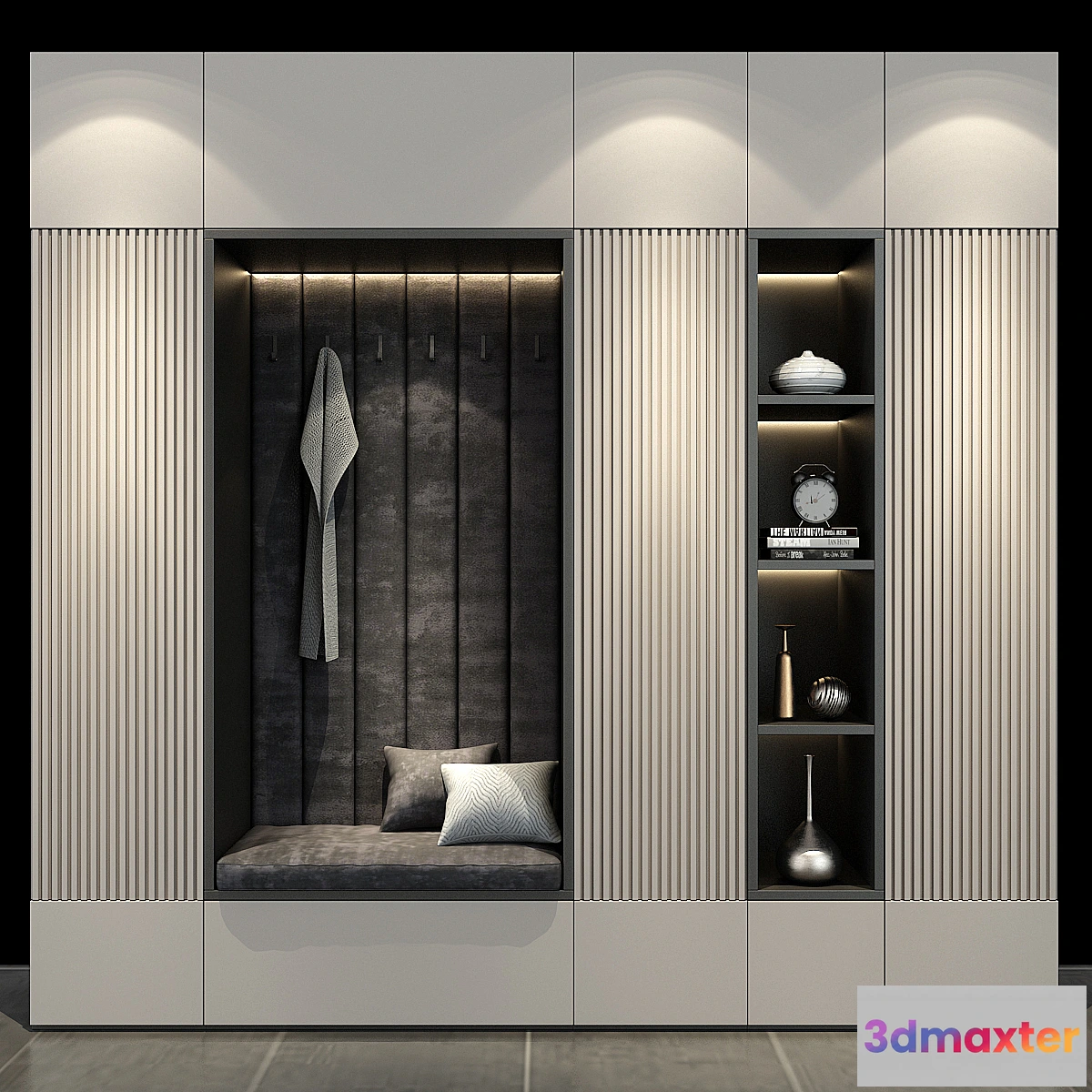 1299400 - Furniture composition 132 3D Max